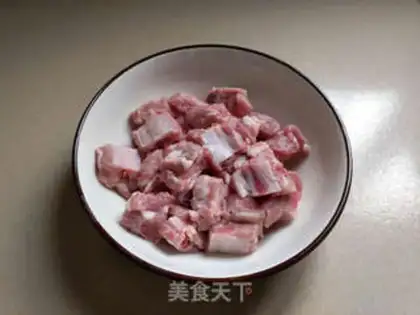 Make Steamed ribs step 1