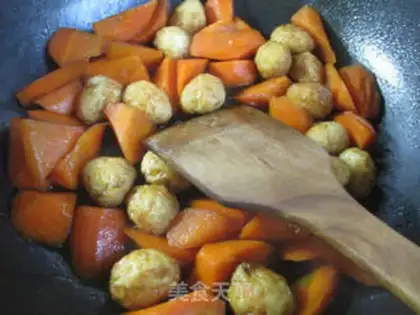 Make Tiger-skinned quail with carrots step 9