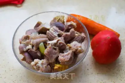 Make Red lamb step 0
