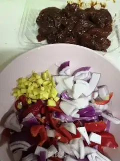 Make Black beef onions step 0