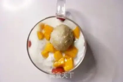 Make A quinoa yogurt fruit cup step 11