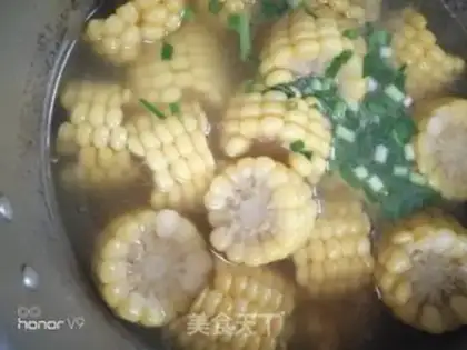 Make Stereo corn soup step 5