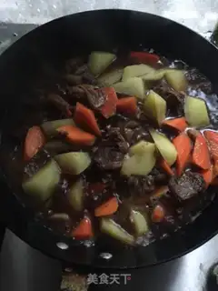 Make Carrot potato roast beef step 5