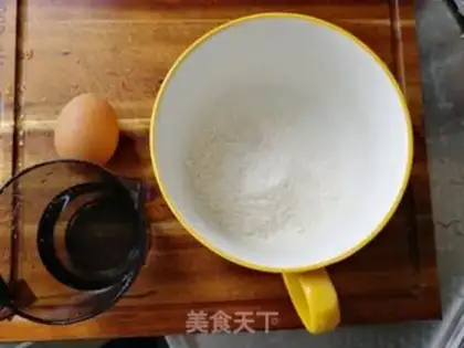 Make Breakfast eggcake step 0