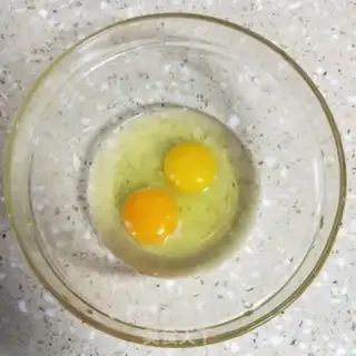 Make Egg fried golden mushrooms step 4