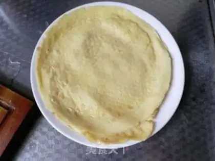 Make Breakfast eggcake step 8
