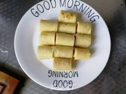 Make Breakfast eggcake step 11