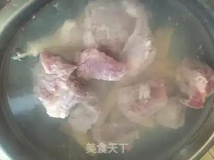 Make Old coconut chop soup step 3