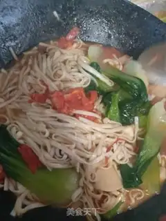 Make Chicken sausage noodles step 4