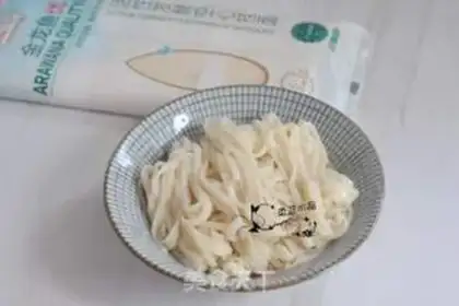 Make Eel noodles step 4