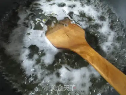 Make Seaweed silk rooster step 2