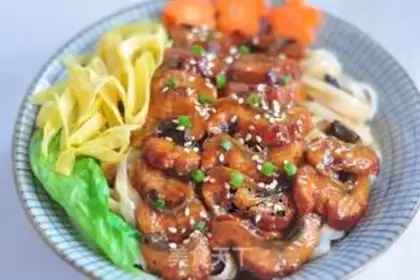 Make Eel noodles step 7