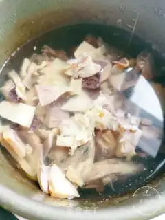 Make Corn ink fish, duck soup step 5