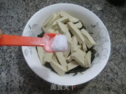 Make Seaweed silk rooster step 5