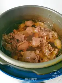 Make Corn ink fish, duck soup step 7