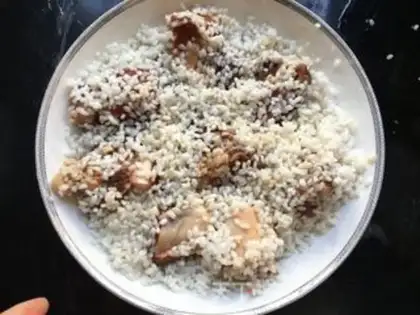 Make Pyramid evaporation ribs step 2