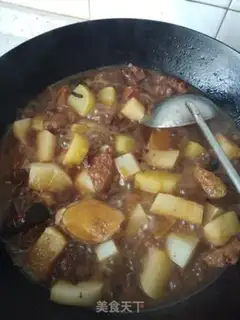 Make Potato beef step 7
