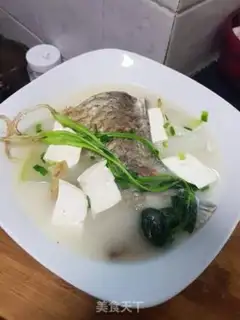 Make Fishtail tofu soup step 10