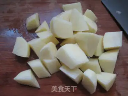 Make Potato on the soybeans step 2