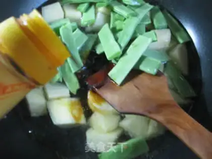 Make Potato on the soybeans step 5