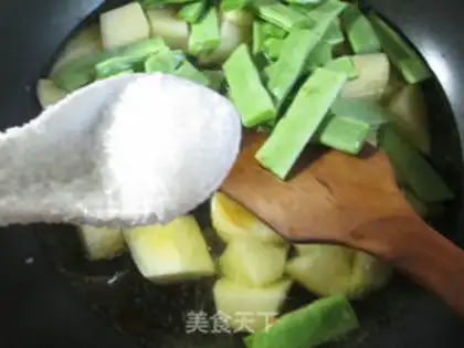 Make Potato on the soybeans step 6