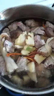 Make Mushroom corn soup step 5