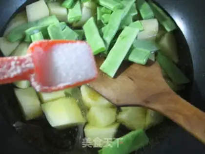 Make Potato on the soybeans step 7