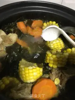 Make Sea belt bone soup step 7