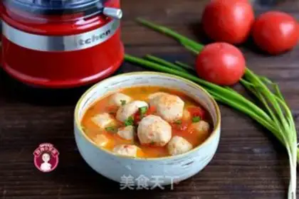Make Tomato fishball soup step 10
