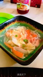 Make Potato pancakes and omelet soup step 4