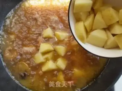 Make Chicken potato stew step 6