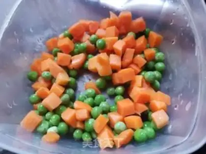Make Lunch, egg, fried rice step 0
