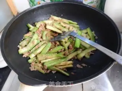 Make Sand tea, pork and eggplant step 8