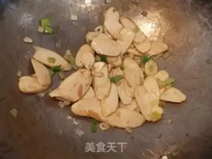 Make Ham sausage and vegetables step 2