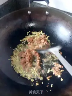 Make Meat and soybeans step 2