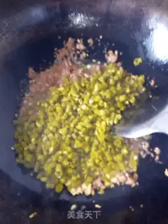 Make Meat and soybeans step 3