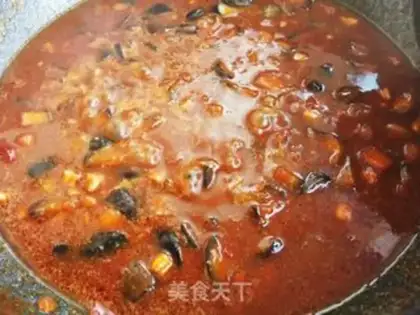 Make Meat and eggplant noodles step 4