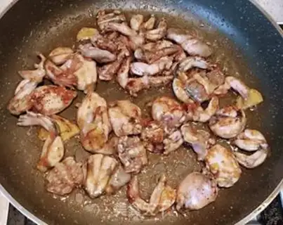 Make Ginger onions and chickens step 3