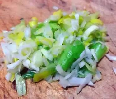 Make Pighead spinach congee step 4