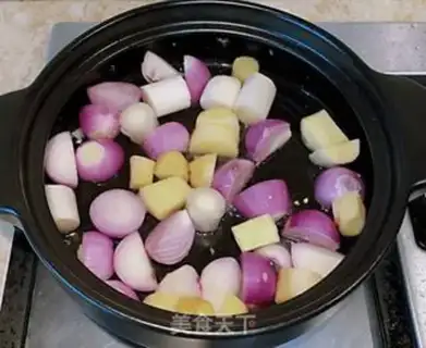 Make Ginger onions and chickens step 5
