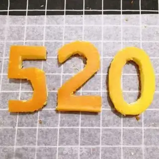 Make 520 digital cakes step 16