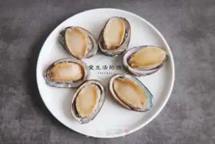 Make ♪ Gin and gill abalone ♪ step 1