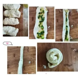 Make Onion cake step 3