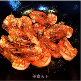Make Spicy shrimp step 4