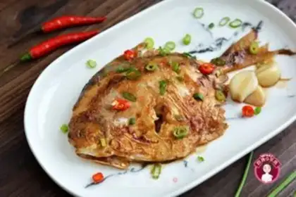 Make Red-burned even fish step 7
