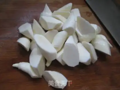 Make Black-mucked quail egg burns white step 2