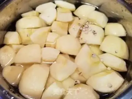 Make Apple thin soup step 4