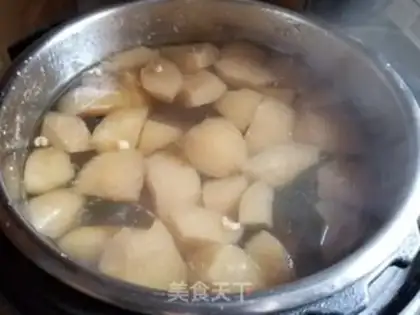 Make Apple thin soup step 5