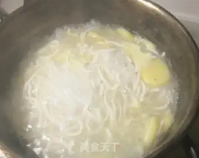 Make Fresh potato noodles step 6