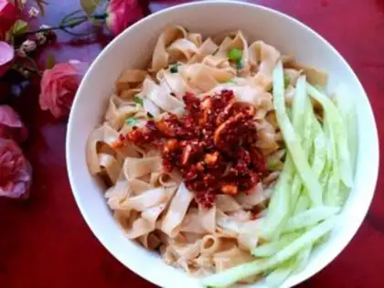 Make Oily noodles step 8